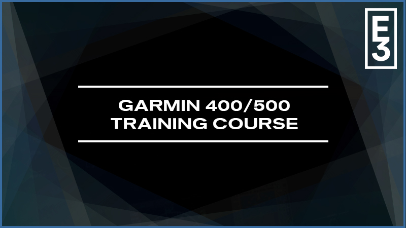 Garmin 400/500 Training